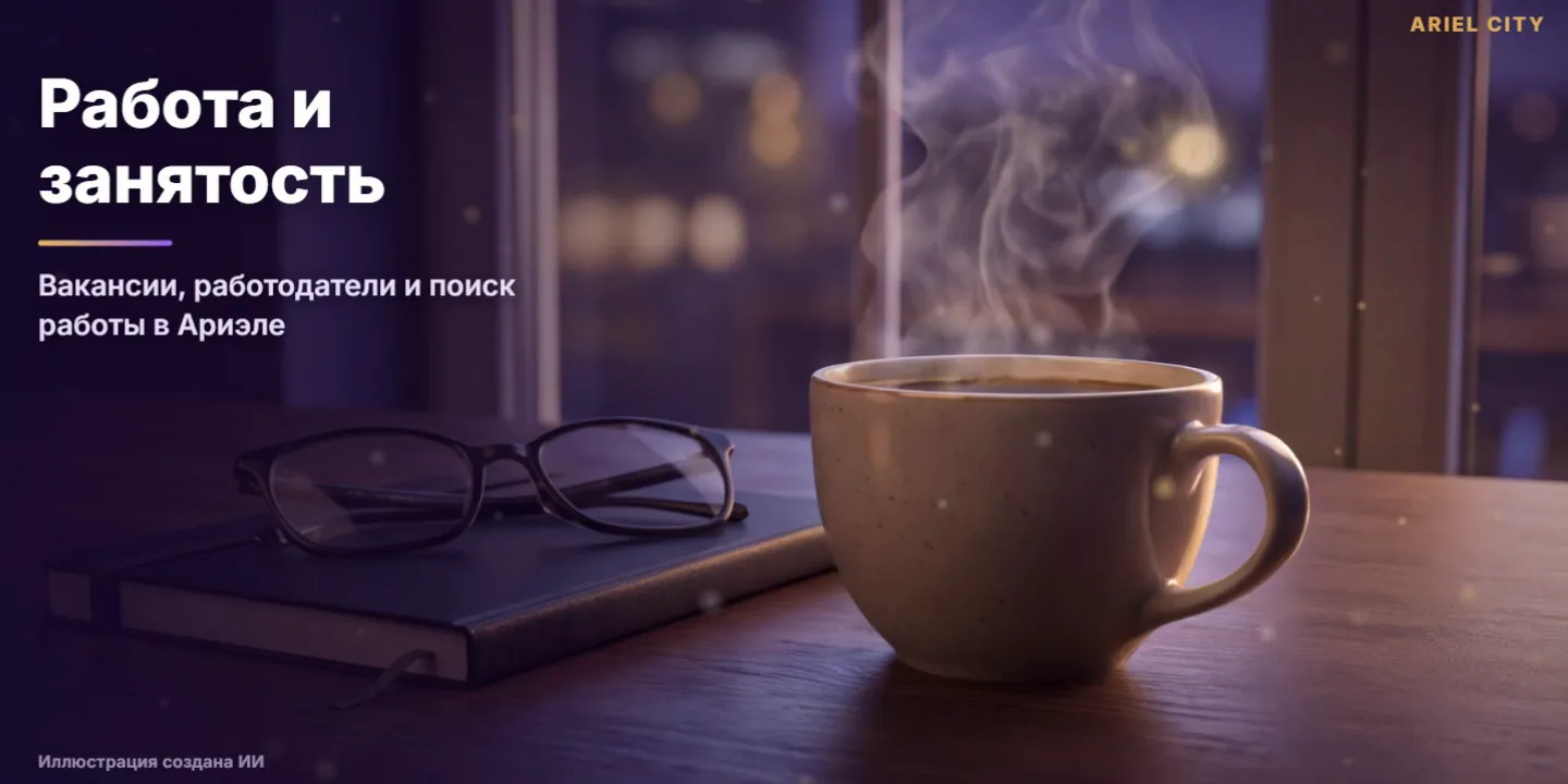 Работа и занятость — Иллюстрация создана ИИ