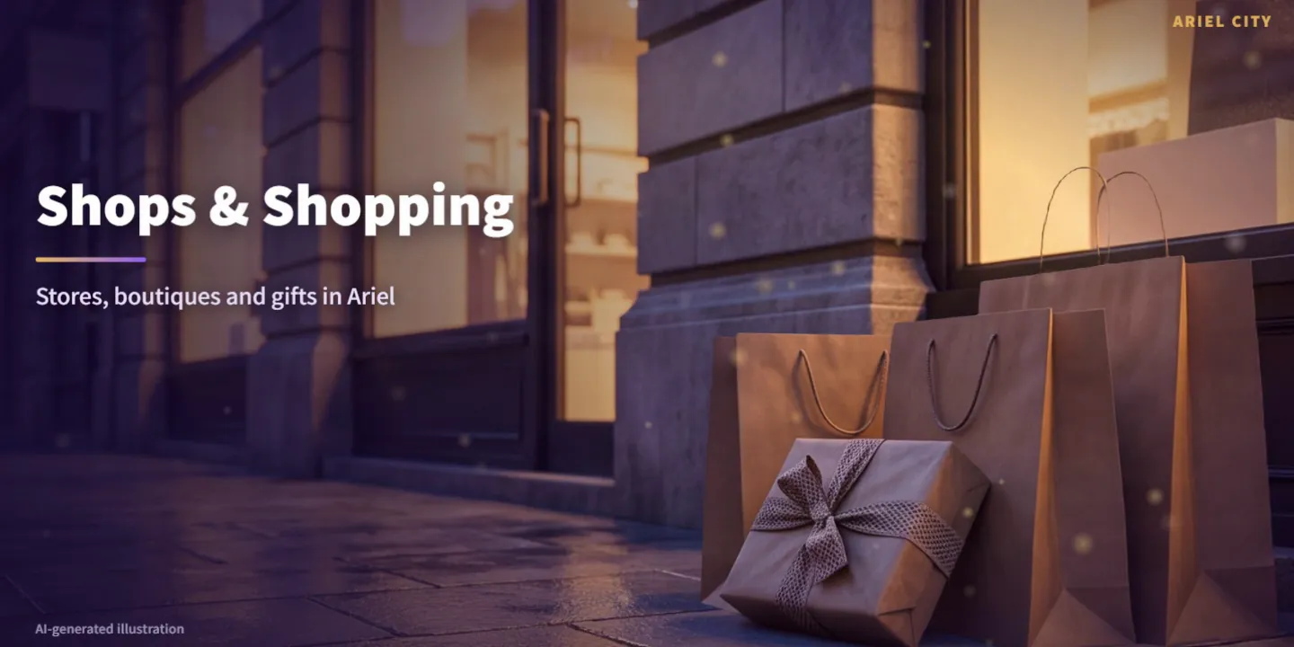 Shops & Shopping — AI-generated illustration