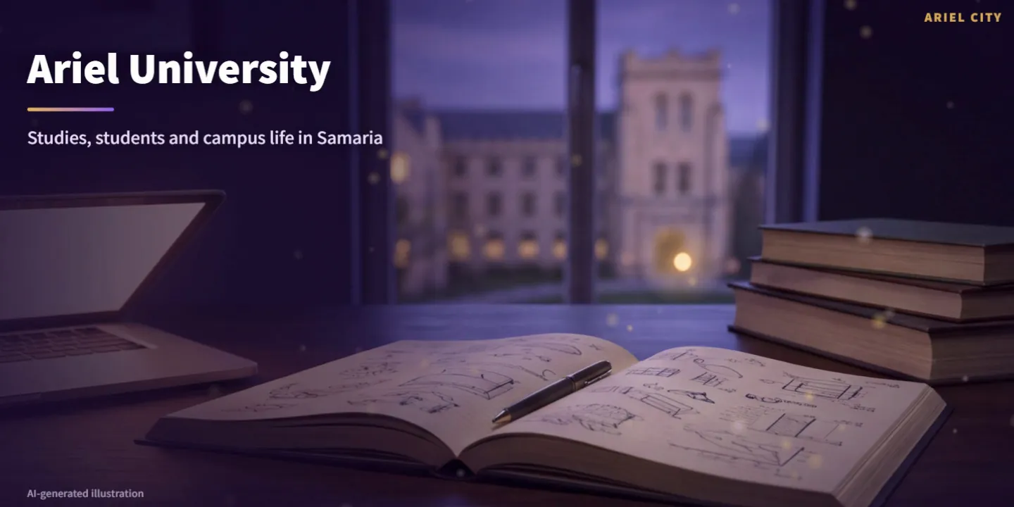 Ariel University — AI-generated illustration