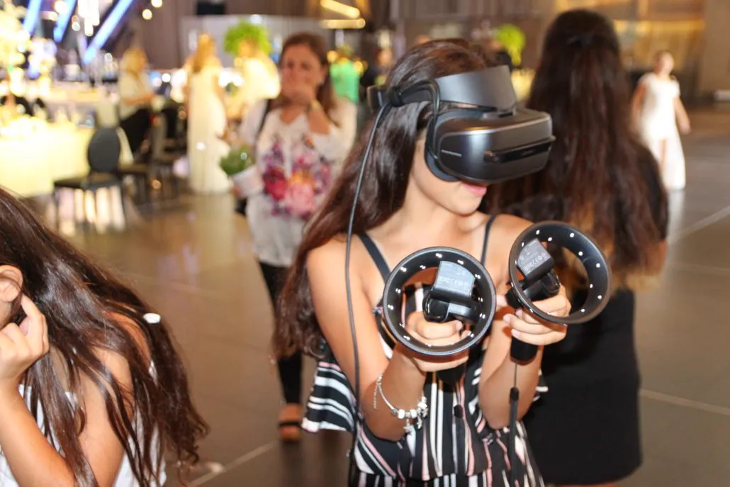 משקפי מציאות מדומה VR לאירועים